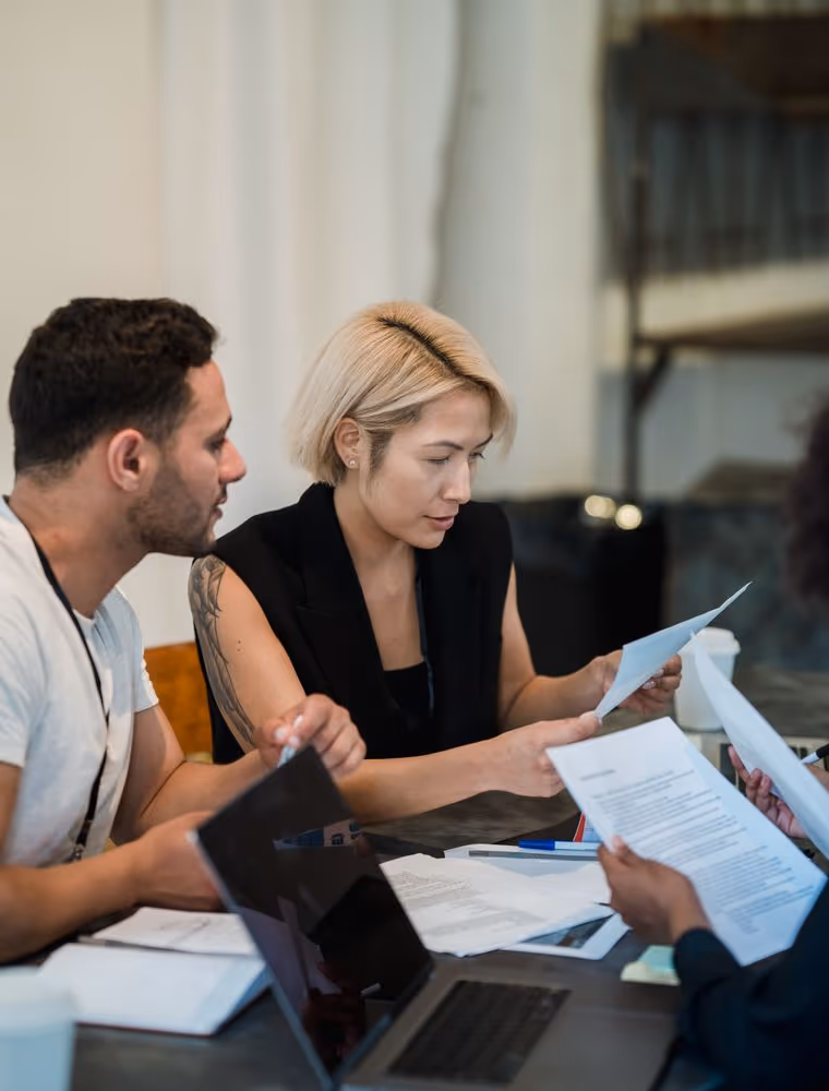 A product team working through a roadmap