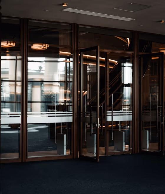 A professional services office interior